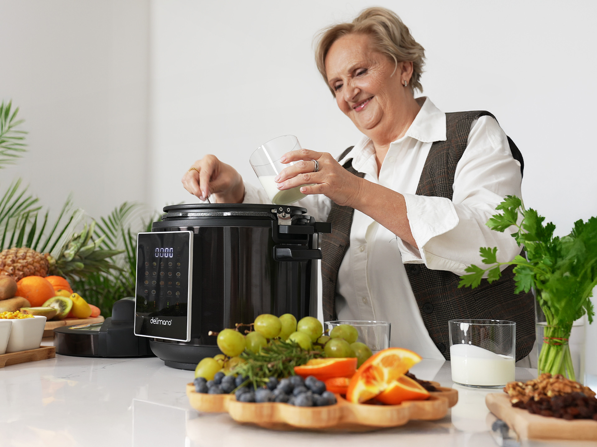 Tenxhere Multicooker Pro Delimano në paketë