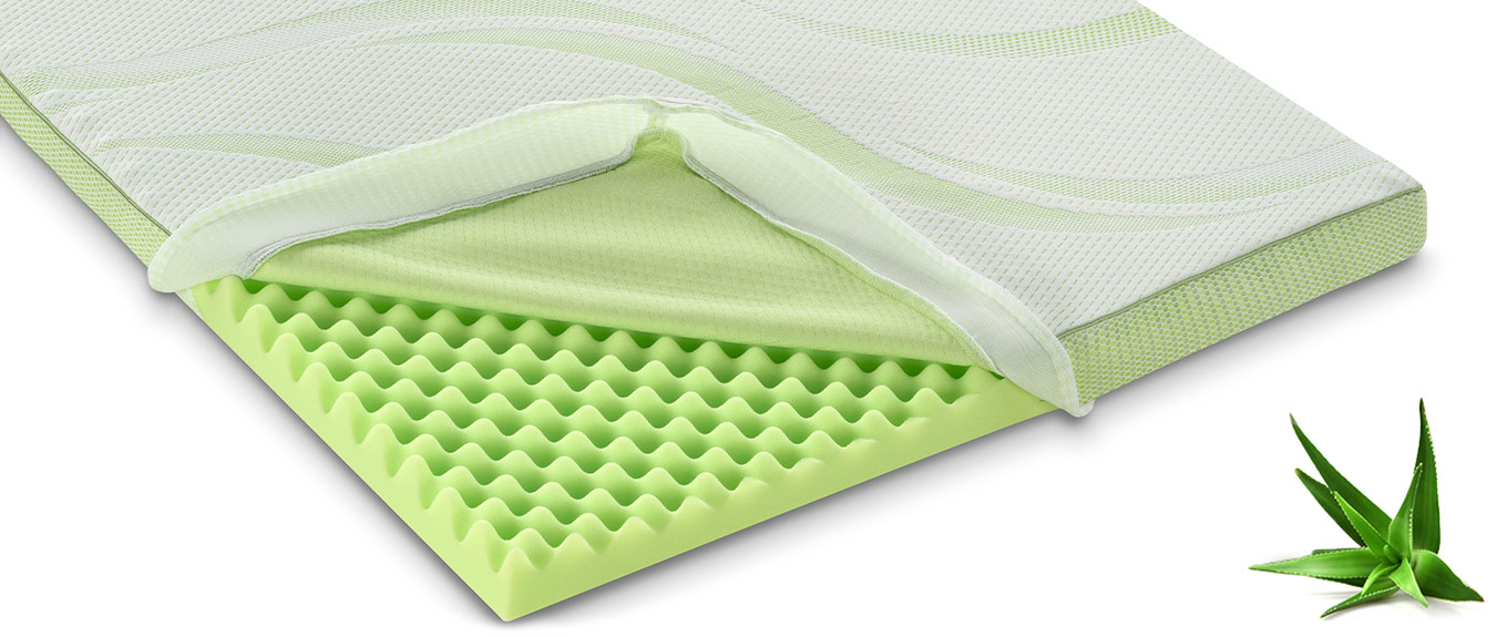 Shtresë Nature's Aloe Vera — diagram Orthocell™ 4 cm